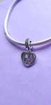 charms zawieszka srebro 925 Na 60 urodziny