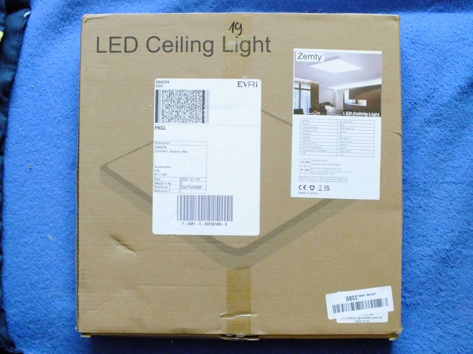 Sprzedam inteligentne światło sufitowe LED 36W, Ø30 cm, WiFi Enabled