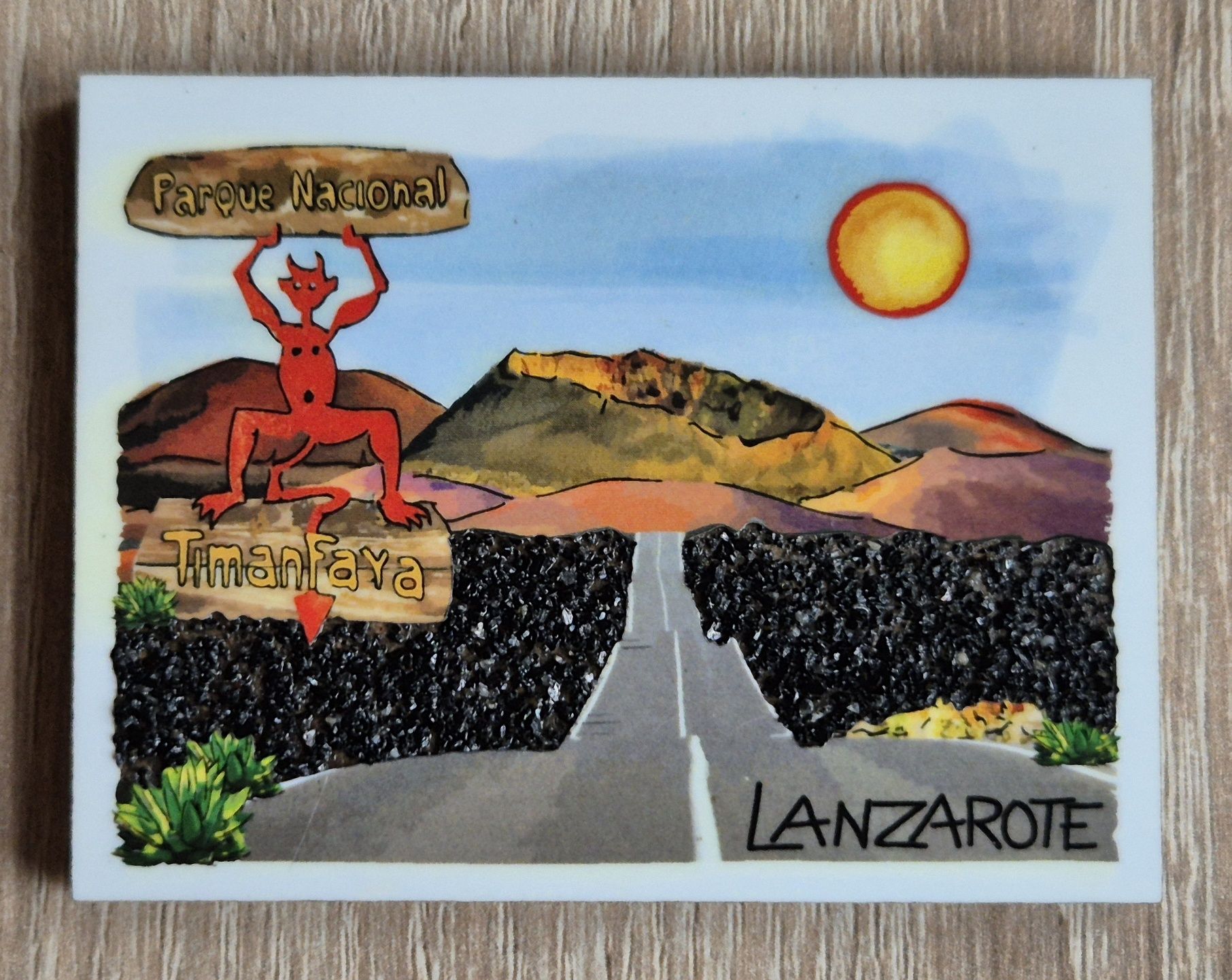 Magnes Lanzarote Wyspy Kanaryjskie  Timanfaya