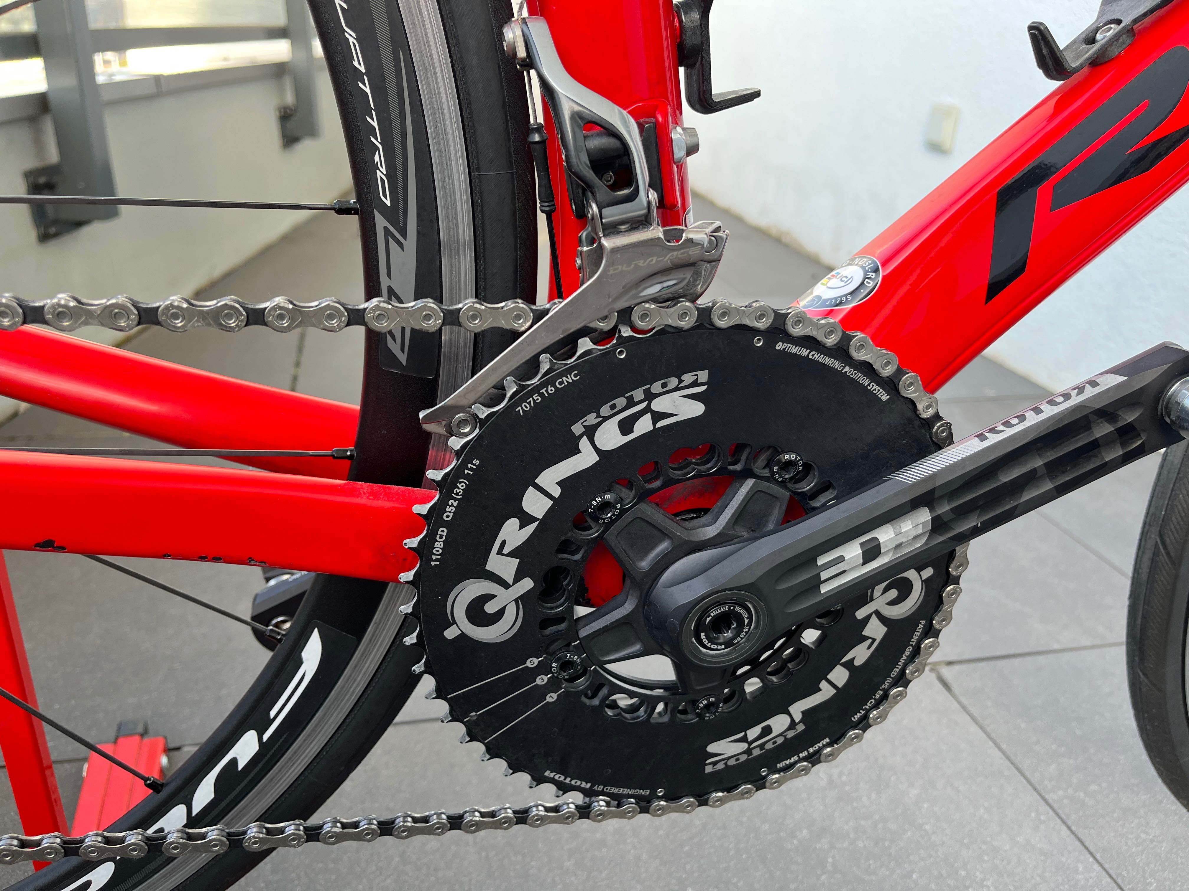 Rower szosowy aero Ridley Noah z pomiarem mocy