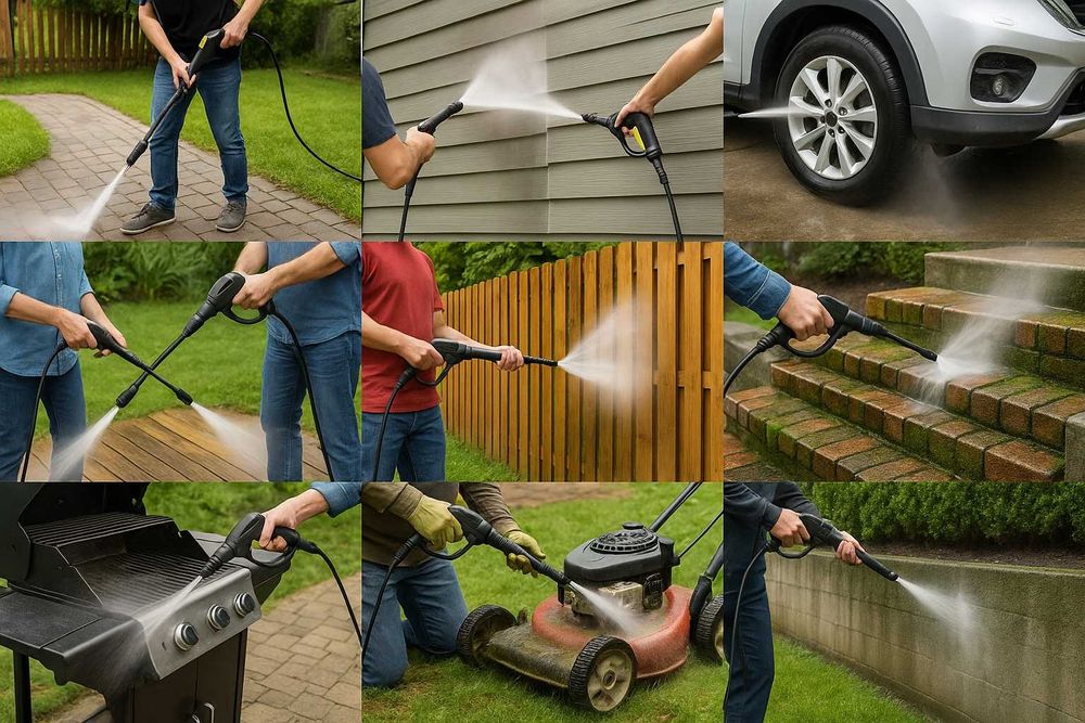 Myjka Ciśnieniowa Riwall 2500w 280barew Pompa Mosiężna Alu okazja fv