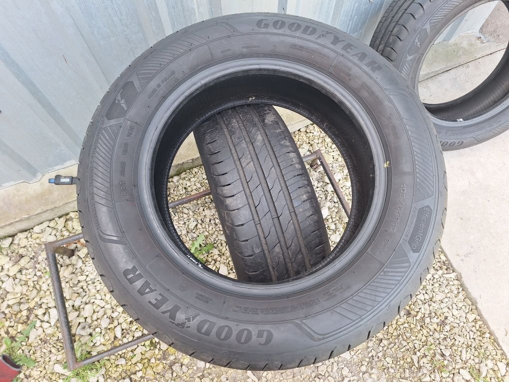 Opona letnia 1szt Goodyear 195/65 15, Jak nowa 8mm