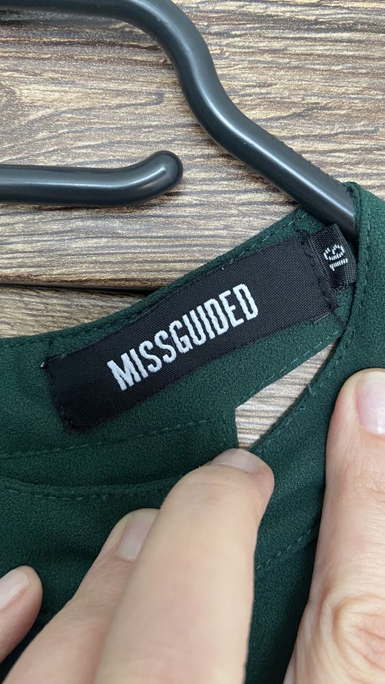 Sukienka zielona Missguided 16/44