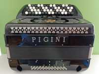 Acordeão / Acordeon Pigini com baixo cromático