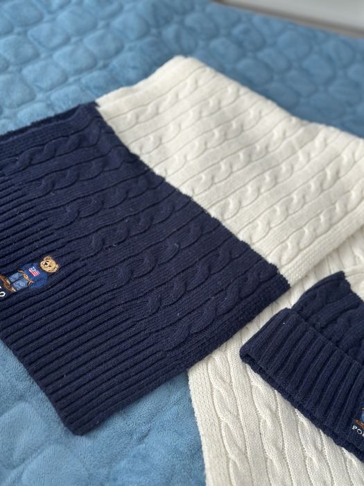 Шапка і шарф polo Ralph Lauren