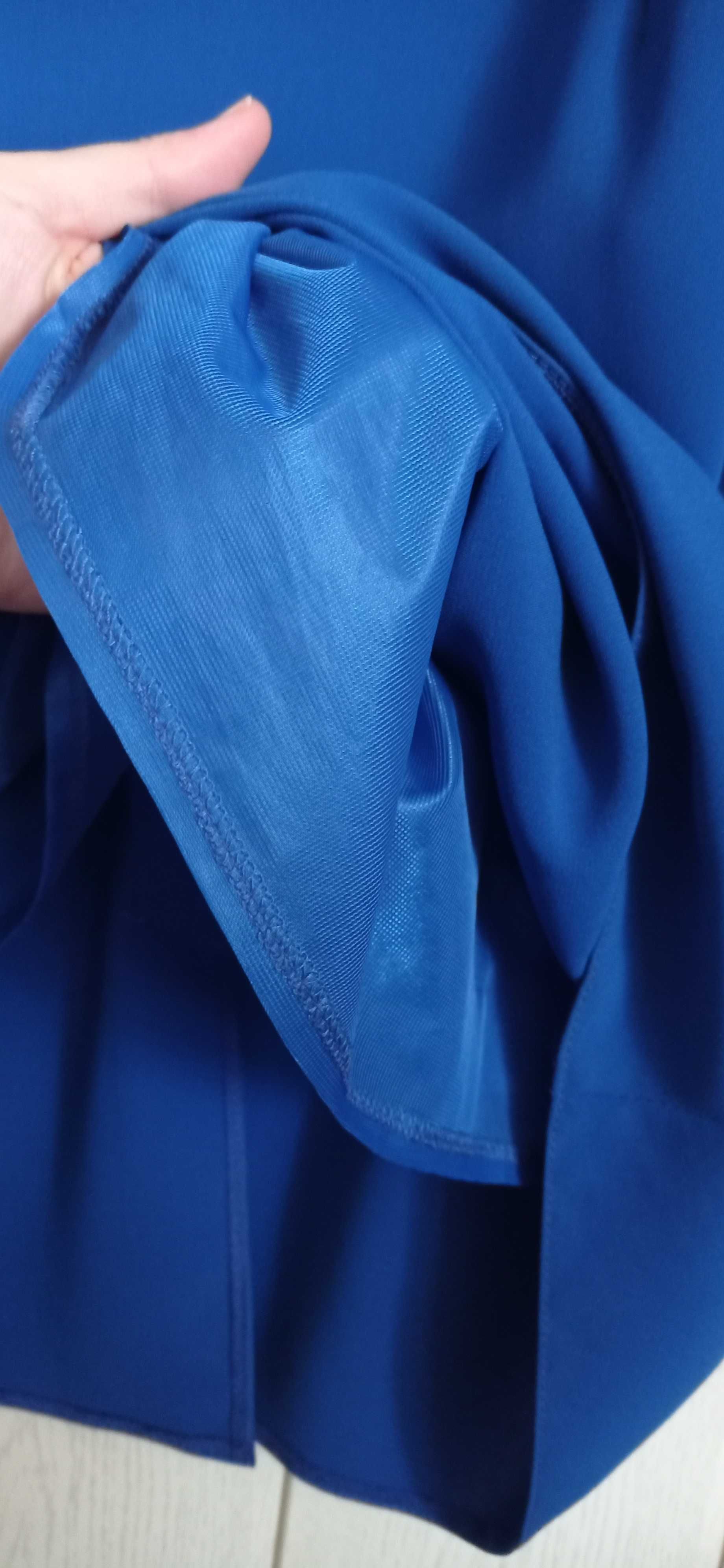 Elegancki komplet sukienka i narzutka r.52 ślub wesele chrzciny