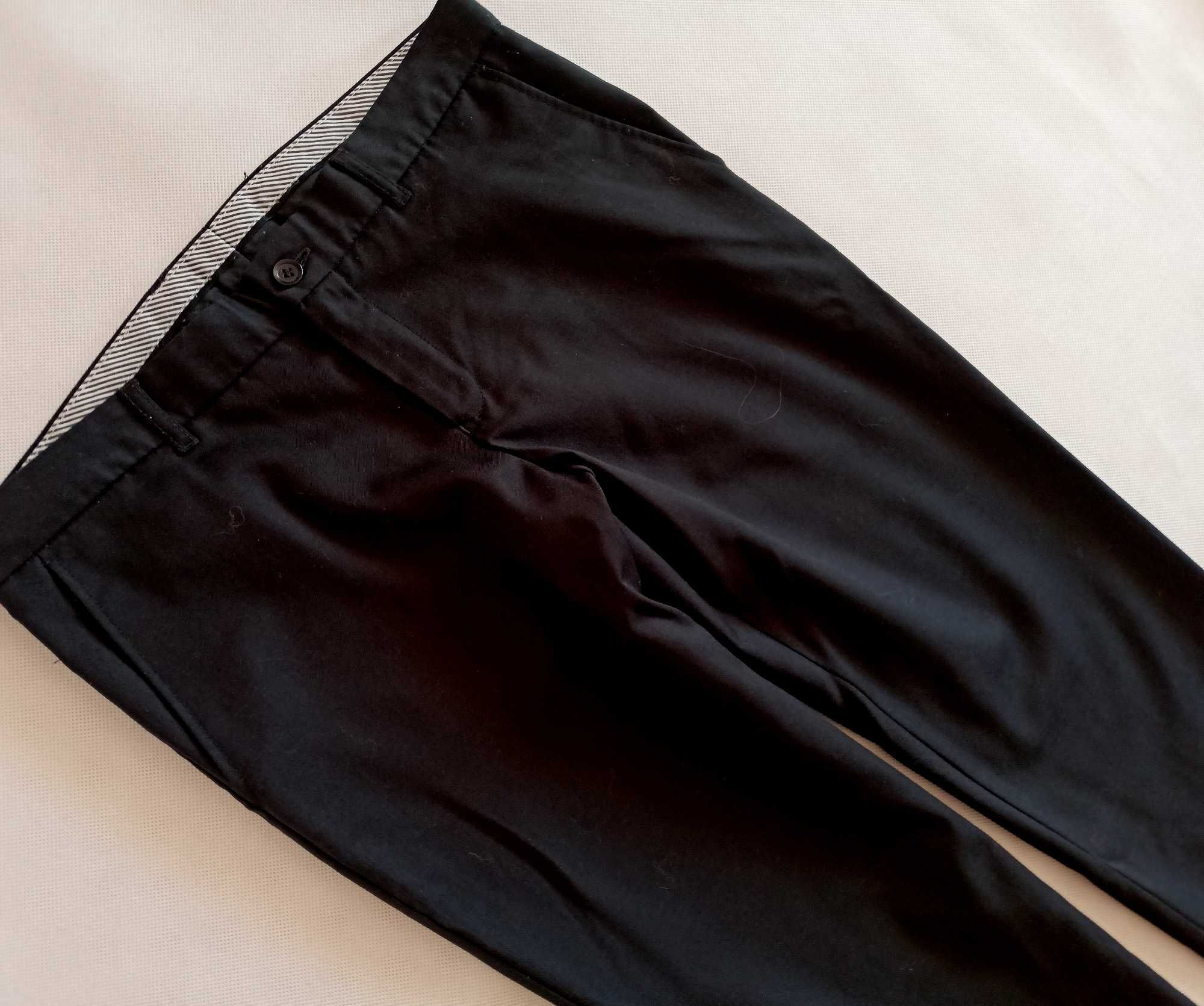 C&A spodnie czarne biurowe  cygaretki 34/36