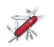 Scyzoryk Victorinox SpartanLite, transparentny czerwony