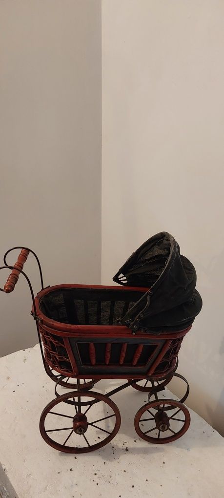 Wózek dla lalek retro