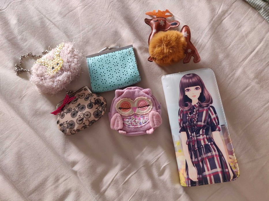 Conjunto Carteiras Senhora e Pendente Mala