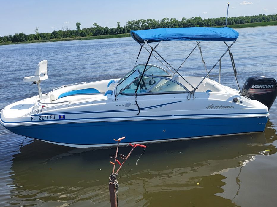 Motorówka huricanne 19st 2015 rok mercury 115koni zobacz