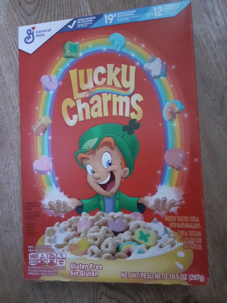 'Lucky Charms', płatki śniadaniowe z USA, 297g