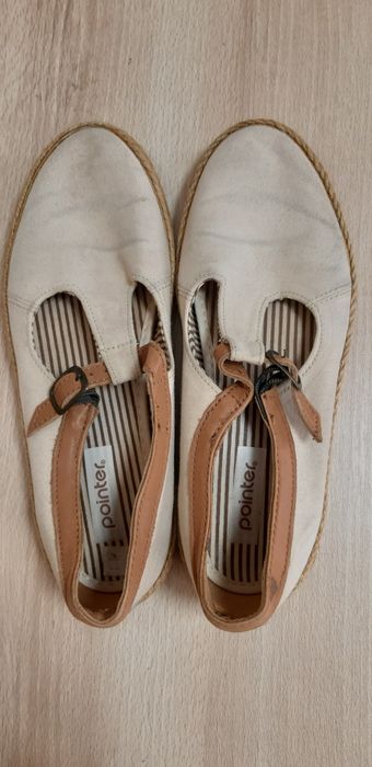 Текстильные туфли макассины балетки Pointer, p.37, ст.23,5 см
