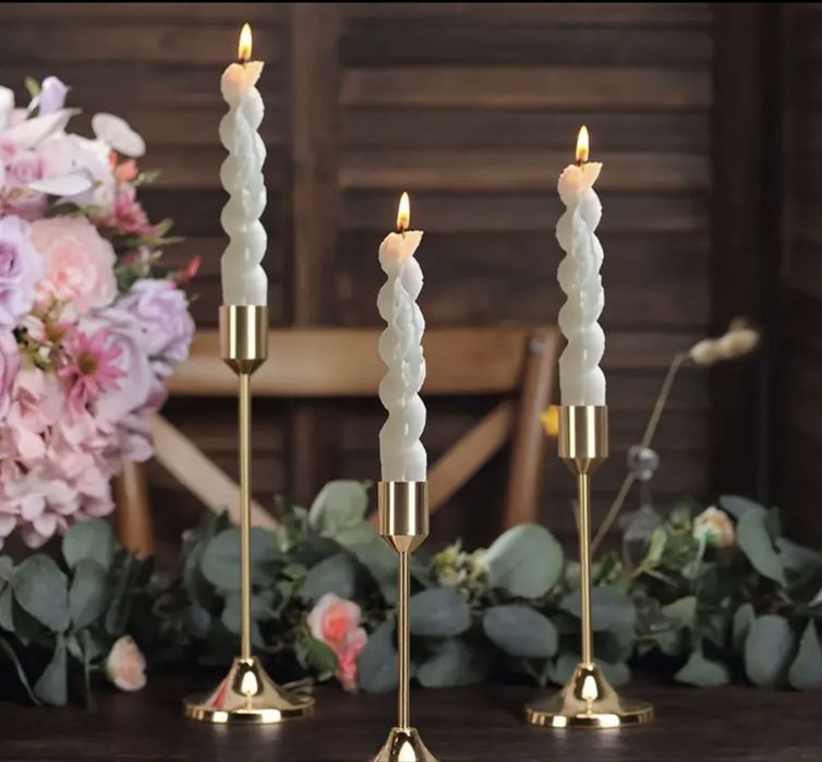 Підсвічники металеві