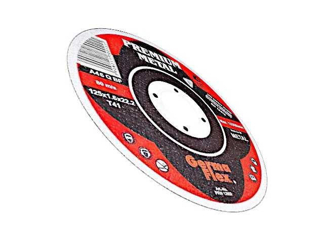 10x Tarcza tarcze do cięcia metalu stali 125x1.6 PREMIUM 125 x 1,6
