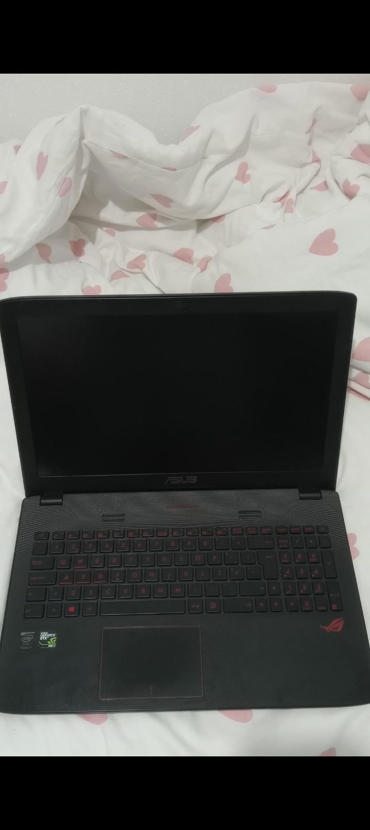 Notebook/portátil ASUS i7 16GB com 2 SSD de 240
