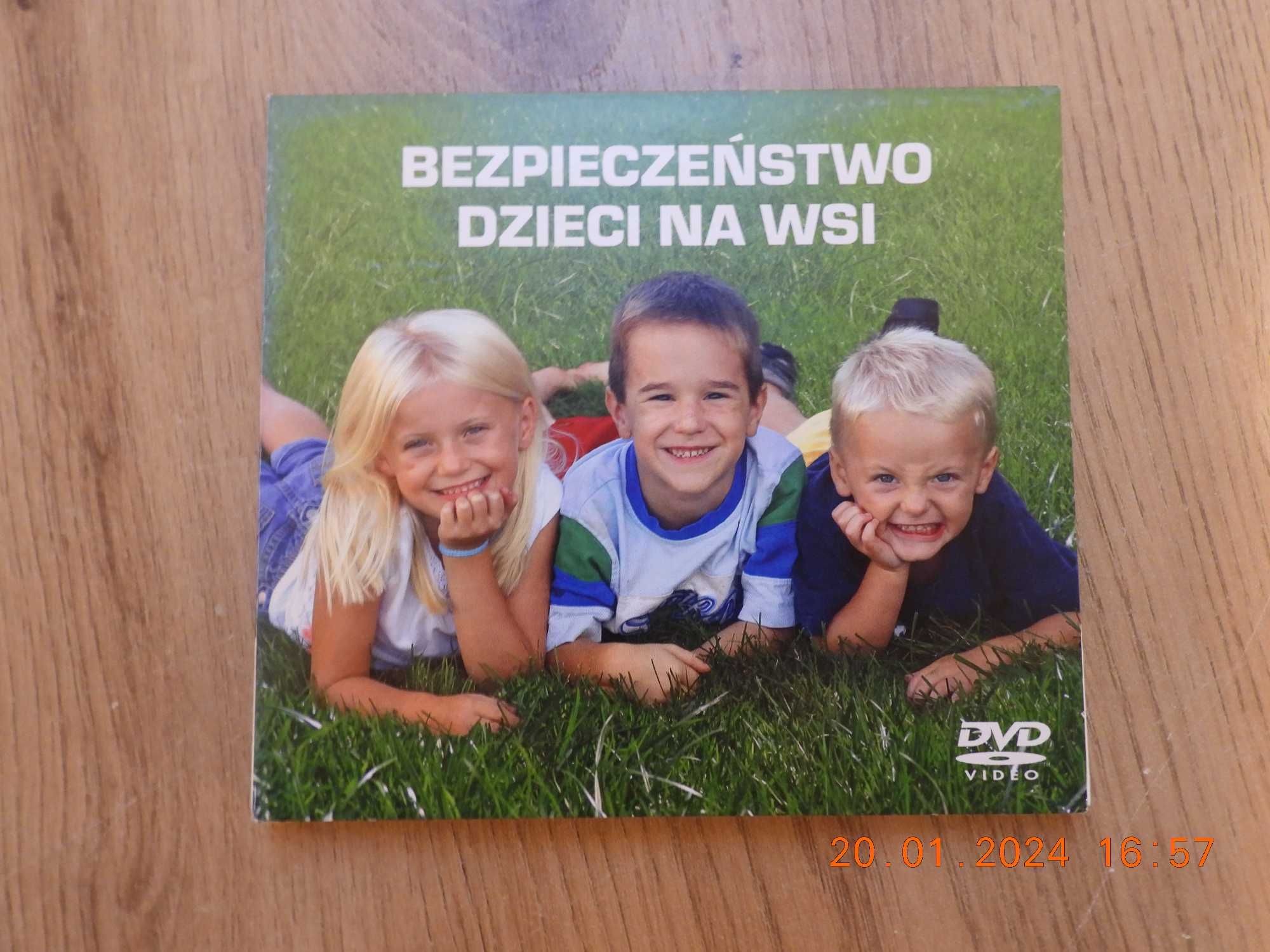 Bezpieczeństwo dzieci na wsi - film instruktażowy -DVD