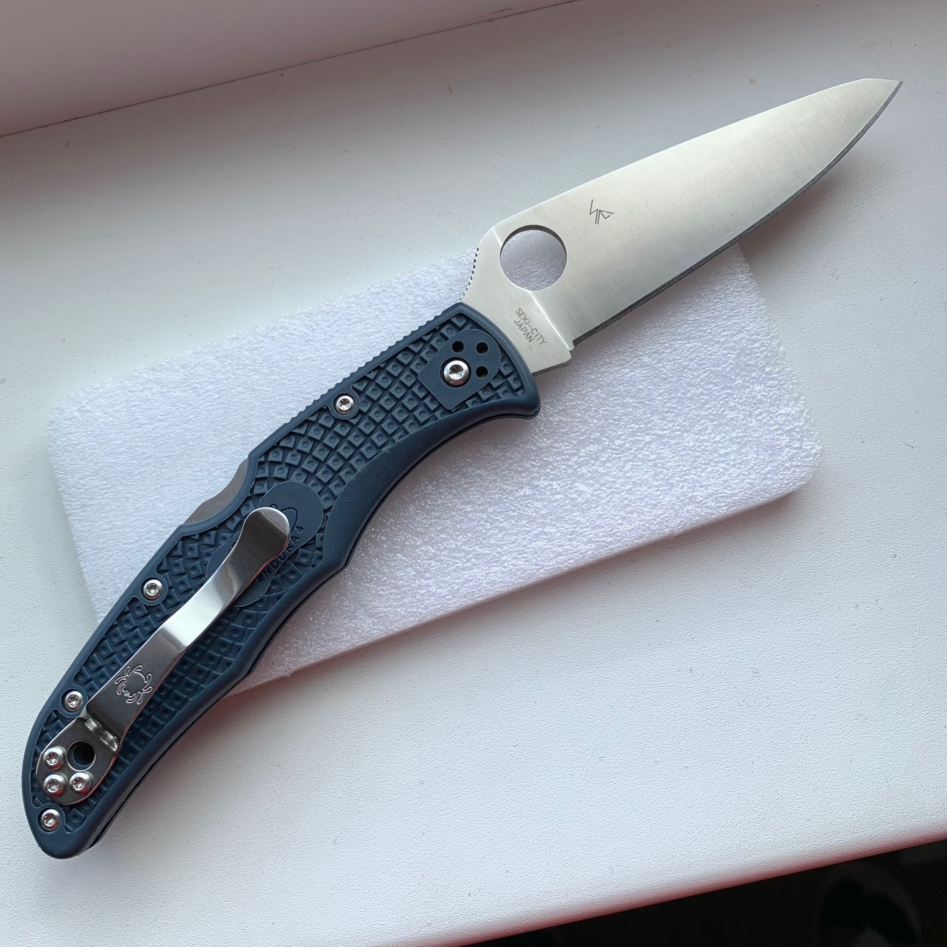 Spyderco Endura / ZDP-189 20CV K390 VG-10 PD#1 V-Toku/ Endela Stretch