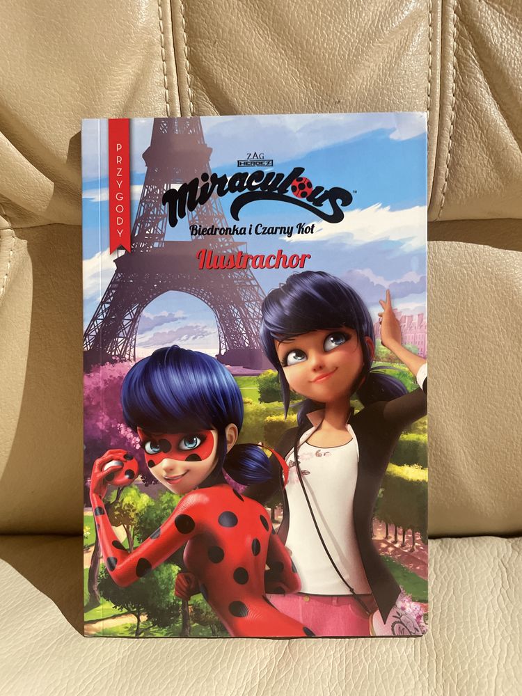 Biedronka i Czarny Kot Przygody Ilustrachor książka Miraculous