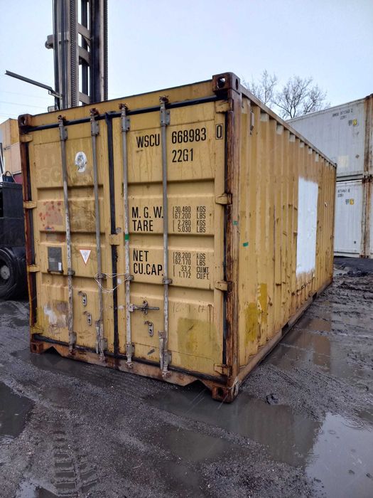Kontener morski 20'DC 6 metrowy używany sprawny i szczelny