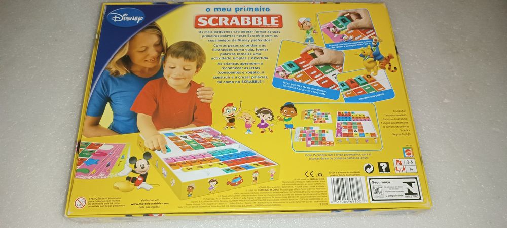 O meu primeiro jogo Scrabble da Disney