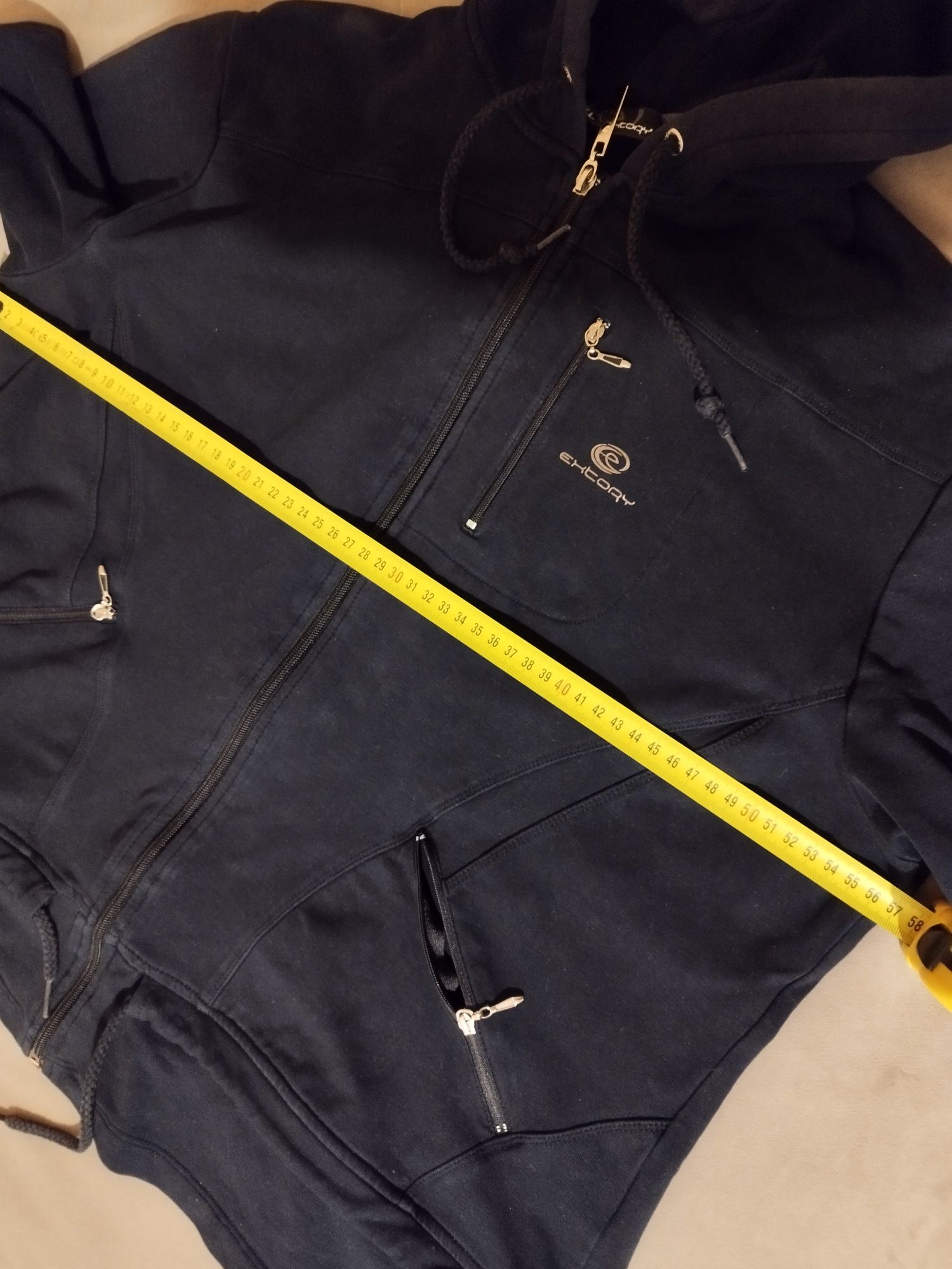 Bluza sportowa z kapturem damska Extory czarna