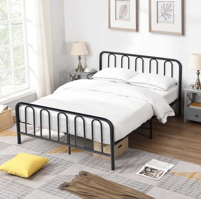 Łóżko + wygodny materac 200 x 160 cm / stan idealny / duże