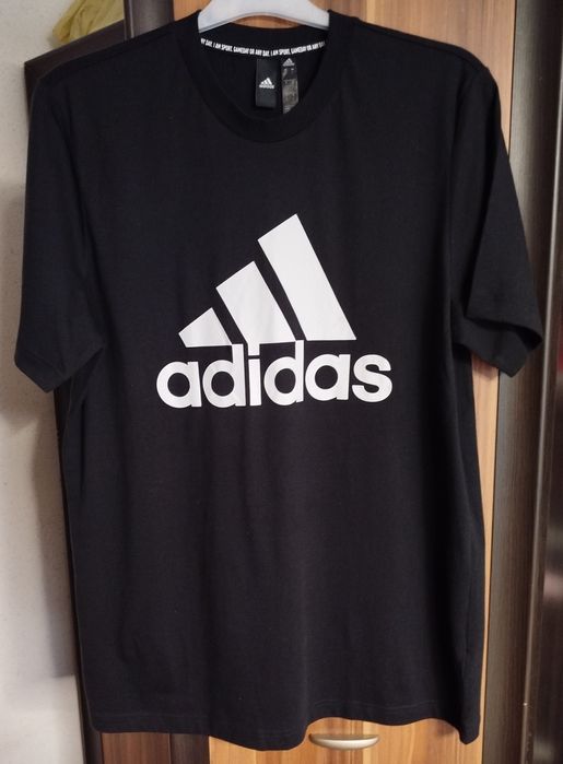 Koszulka męska bawełniana Adidas rozmiar L stan idealny