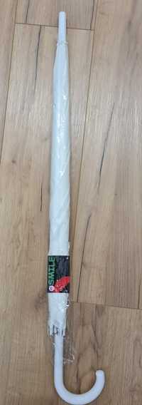 Biały parasol 120 cm
