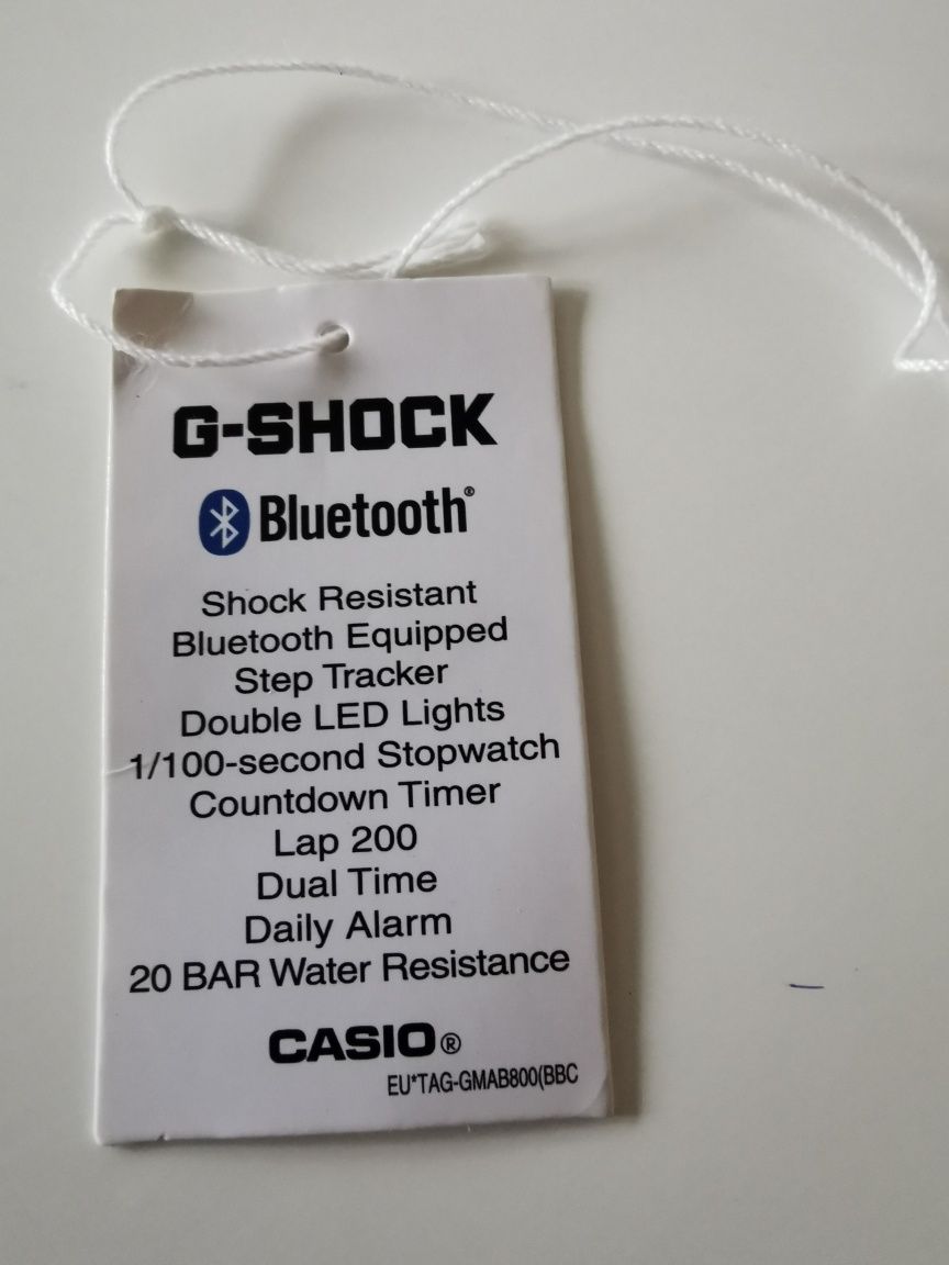 Zegarek Casio G-Shock GMA-B800-1AER Step Tracker, bluetooth