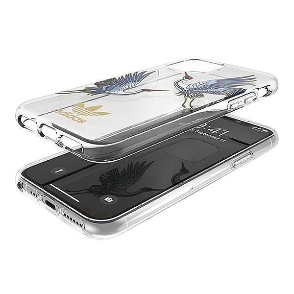 Etui Adidas Or Clear Case Cny na iPhone 11 Pro - złote