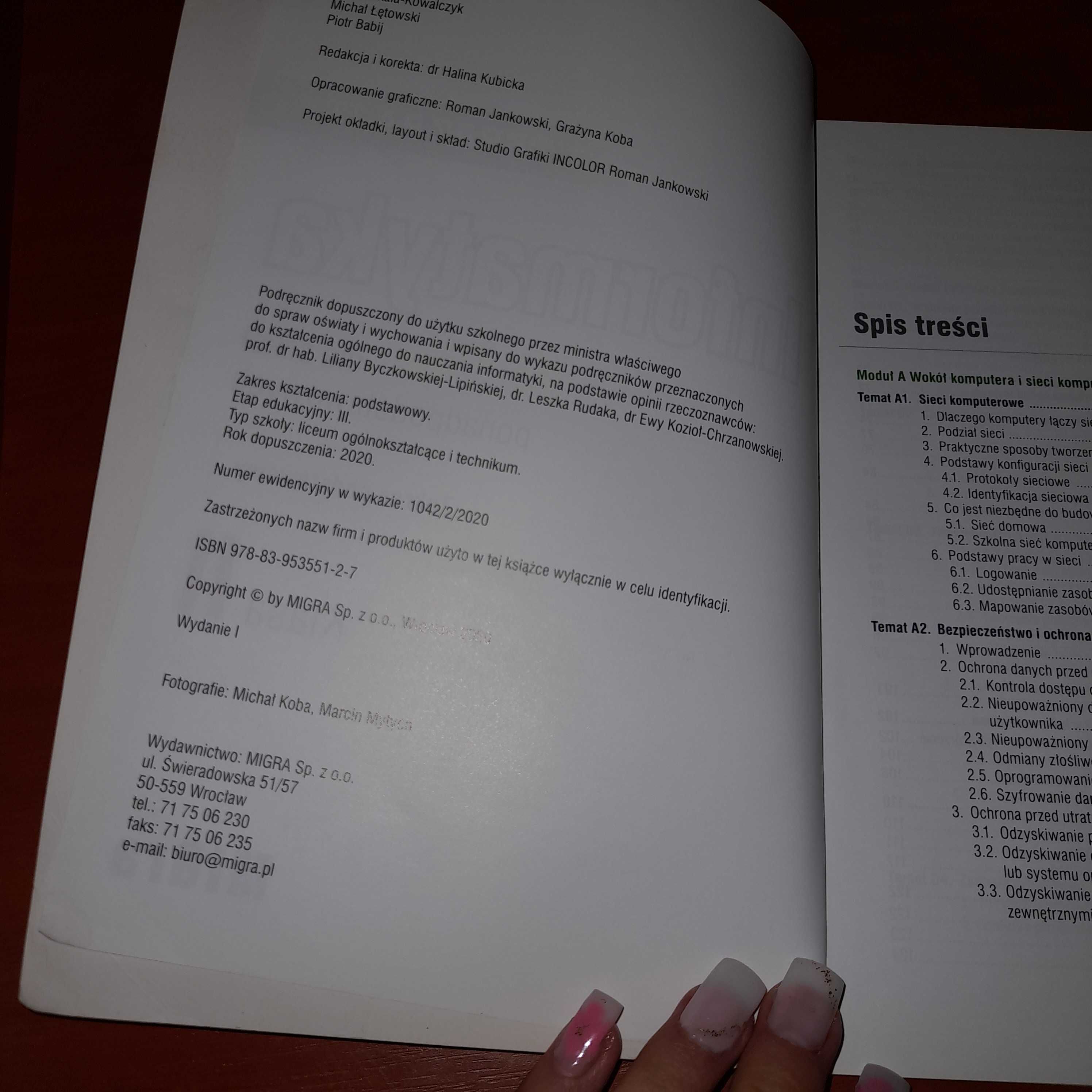 Podrecznik do informatyki 2 klasa liceum technikum