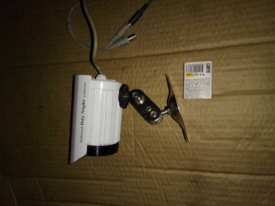 Видеокамера Спартак цветная день ночь кабель видеонаблюдение дома