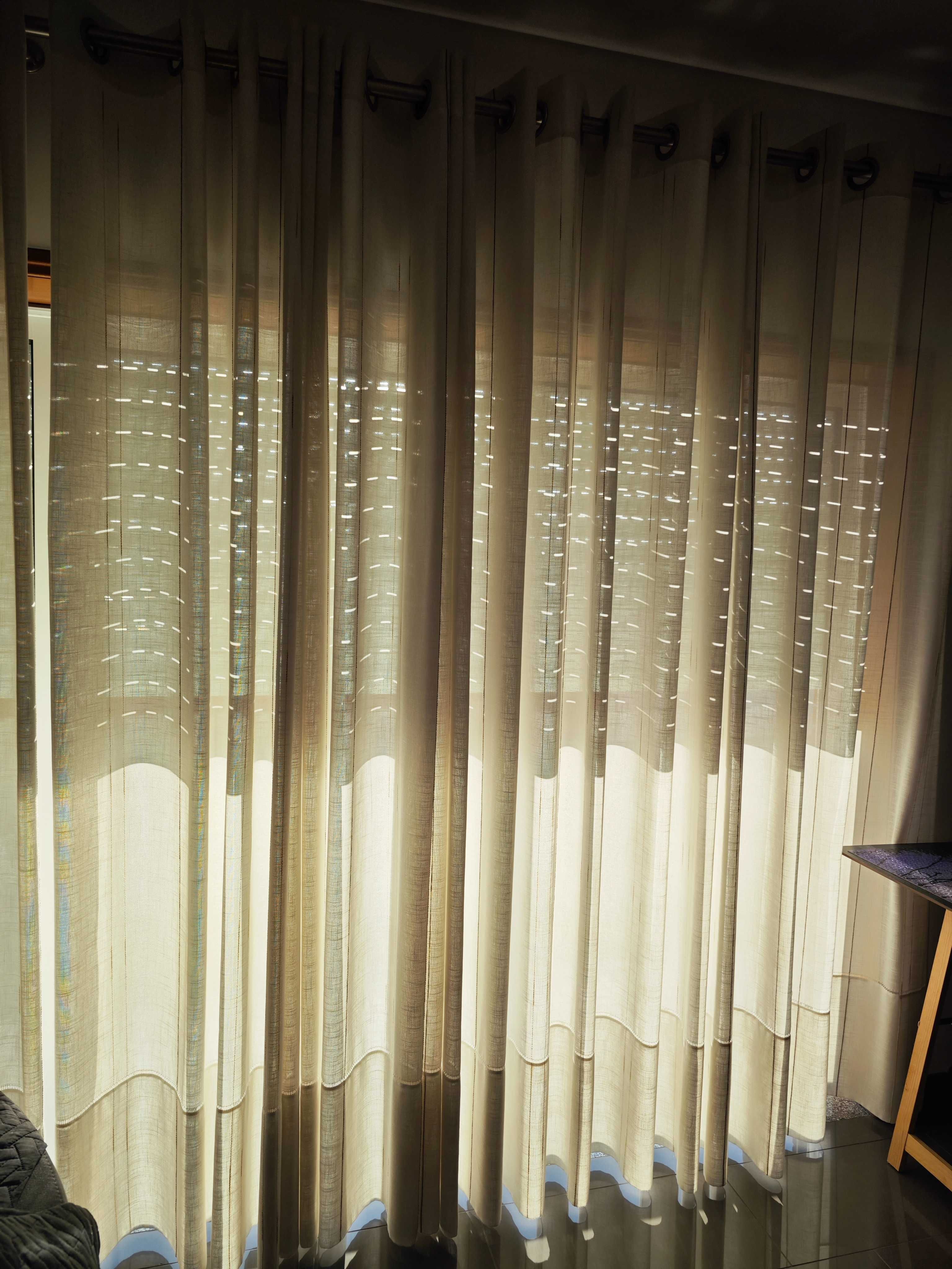 Cortinados em linho