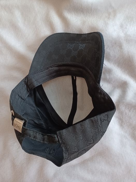 Czapka z daszkiem logo Gucci regulowana