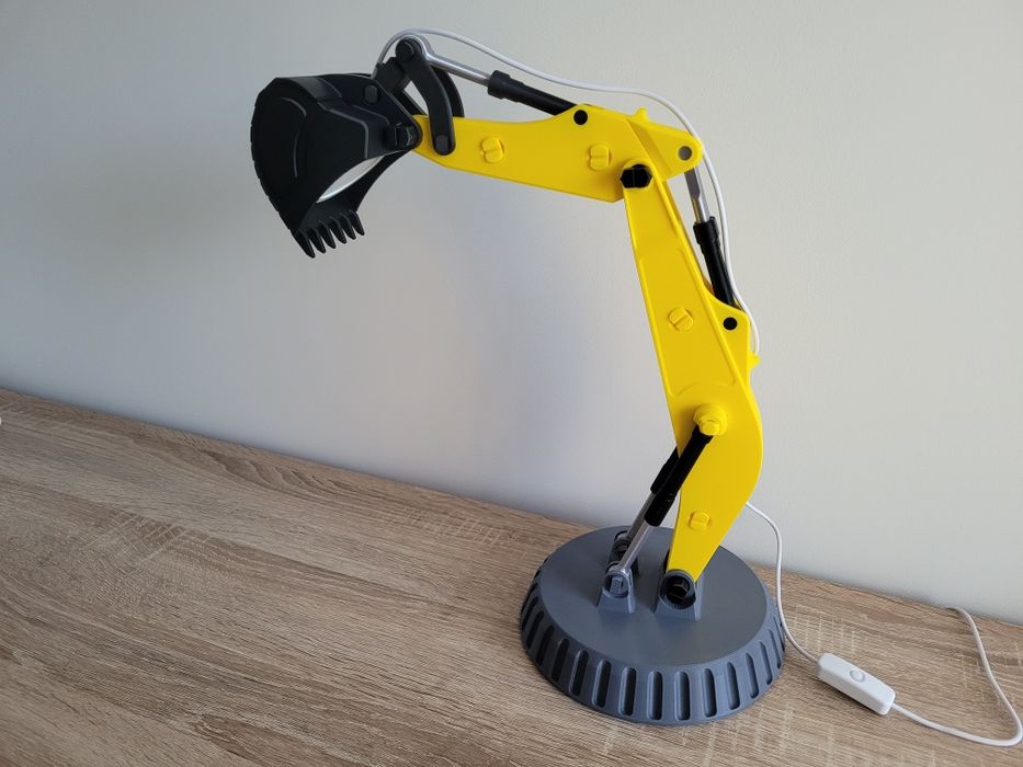 Lampka LED koparka ramię koparki na biurko