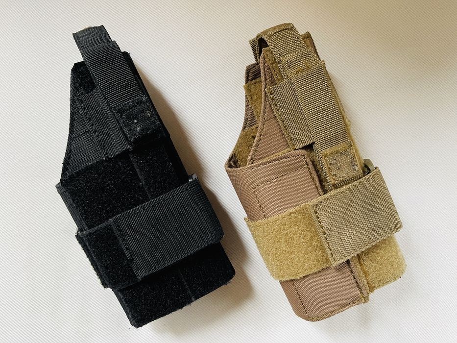 2 x kabura uniwersalna, regulowana + 2x panele udowe molle + GRATIS