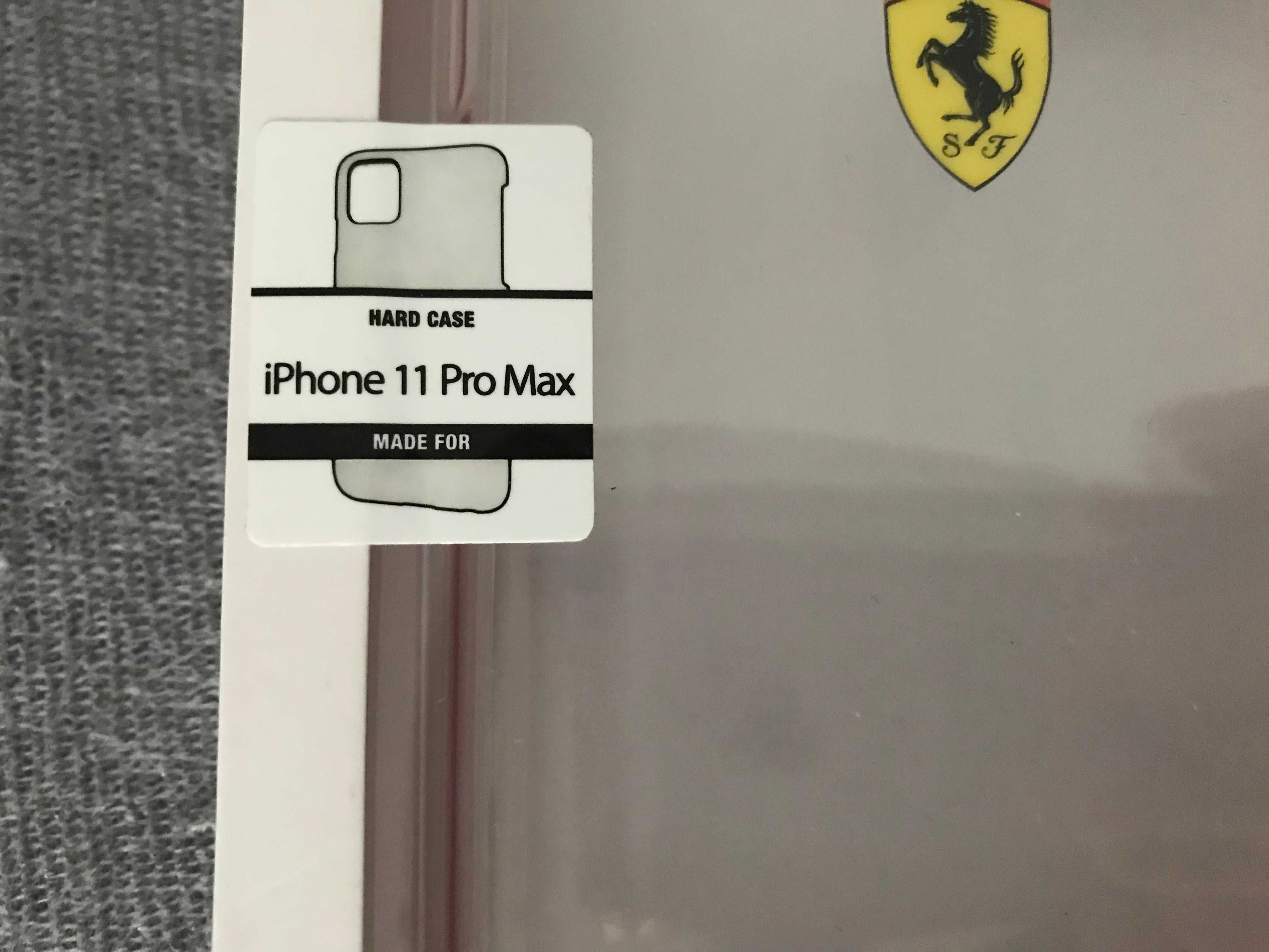 iPhone 11 Pro Max Scuderia Ferrari hologr silikonowe case etui plecki