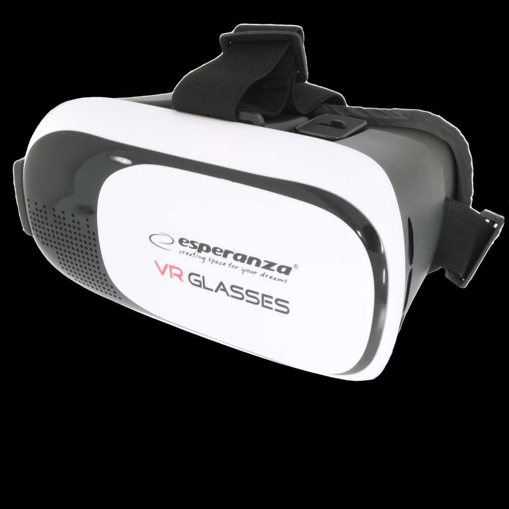 Okulary gogle VR 3D 360 do telefonu białe