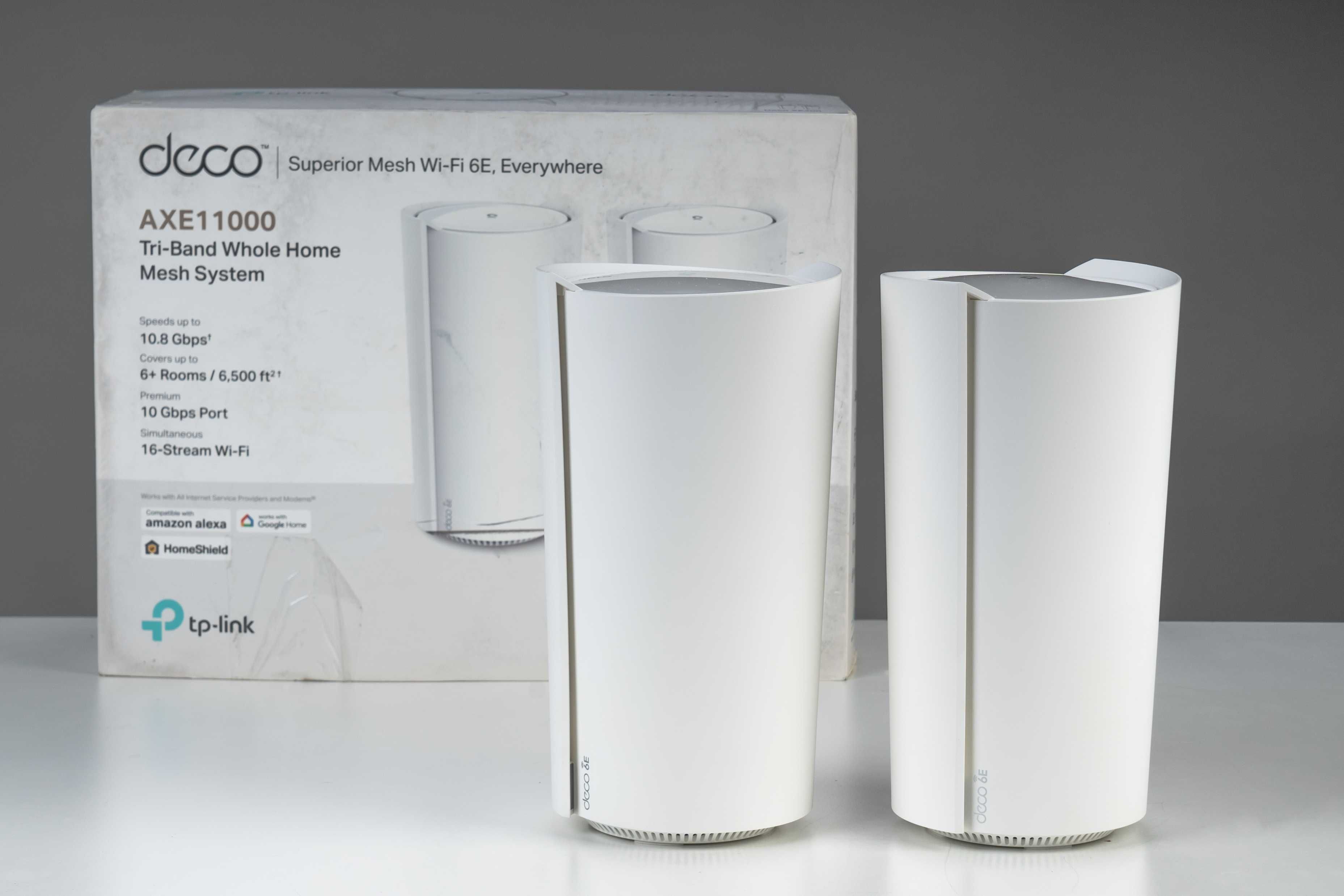 TP-Link Deco XE200 AXE11000 (2-pack)(US)/Гар 3 міс/SiliconFox