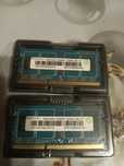 So-dimm DDR 3 8 gb 1600 Mhz. kit 4+4 Ramaxel.