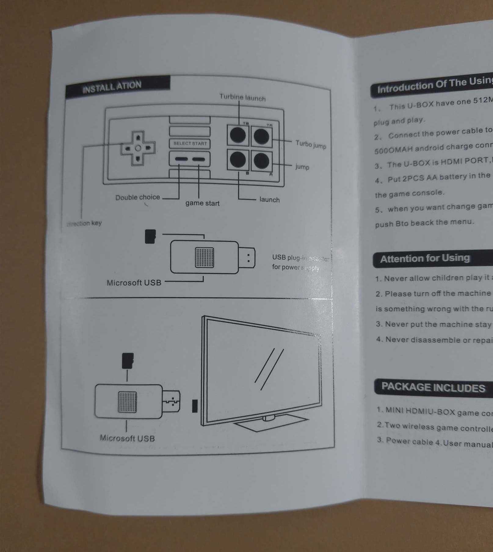 Приставка dendy 8 бит HDMI 1661 игр беспроводная