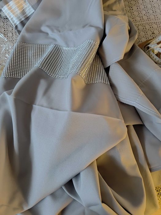 Zasłony z cyrkonią komplet