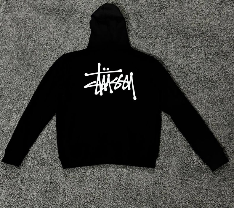 Худі Stussy / Чорне худі Стусі унісекс / Худи Стуси