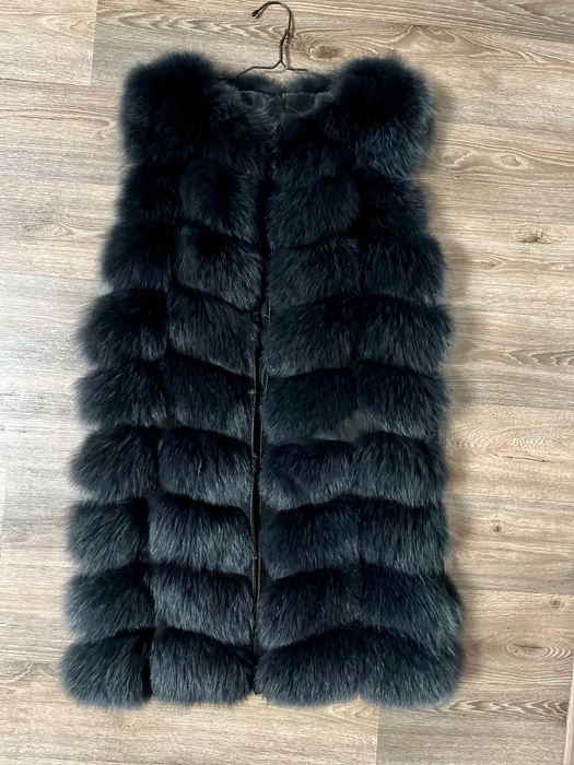 Жилетка хутро в ідеальному стані меховая жилетка