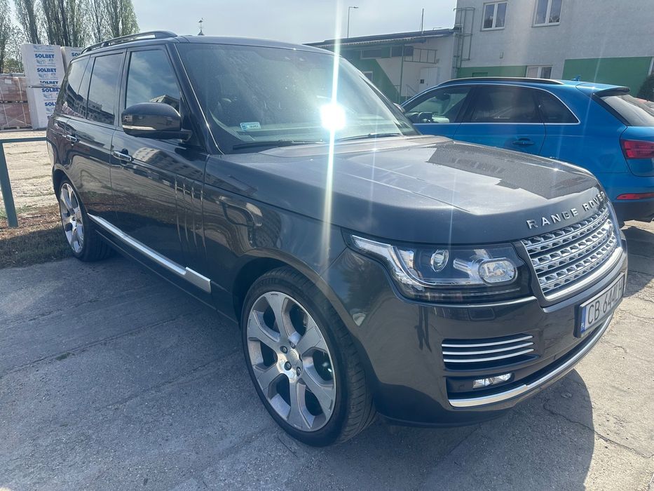Land Rover Range Rover Autobiography 4,4 diesel, pełna opcja, Europa