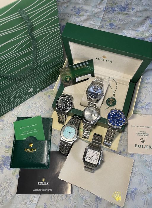 Relogio Cartier Omega Tudor