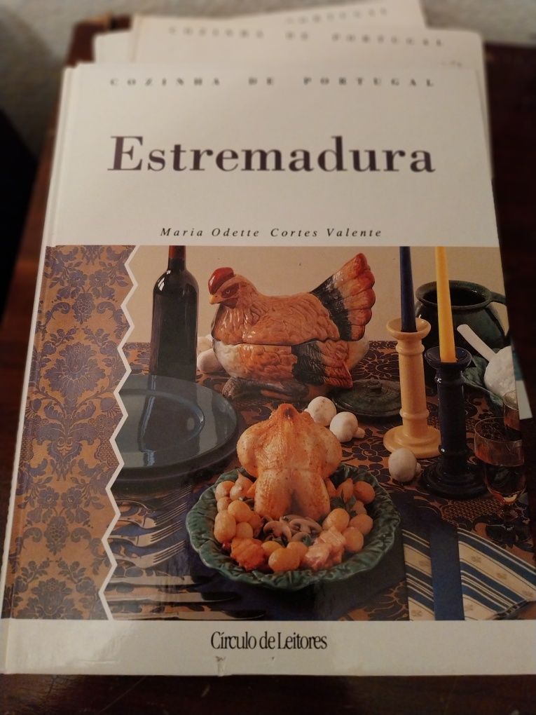 Coleção de 6 livros Cozinha de Portugal  Circulo de Leitores