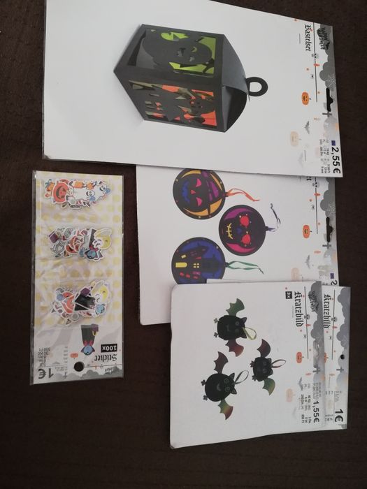 Zestaw 2 Halloween. Szczegóły w opisie. Wszystko nowe.