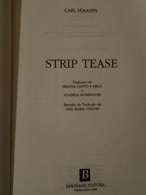 Striptease de Carl Hiassen